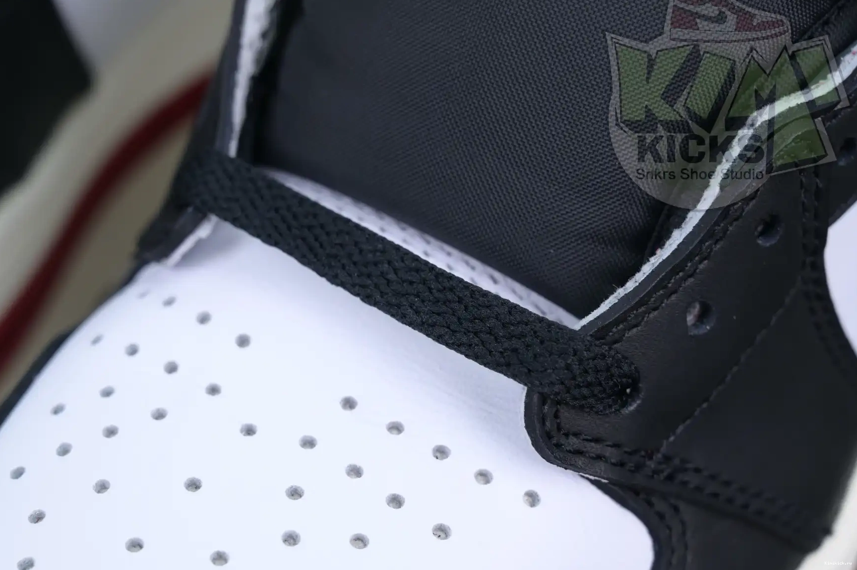 Toe Jordan OG“Black Kimikick Jordan Air 1High Reimagined” 0523